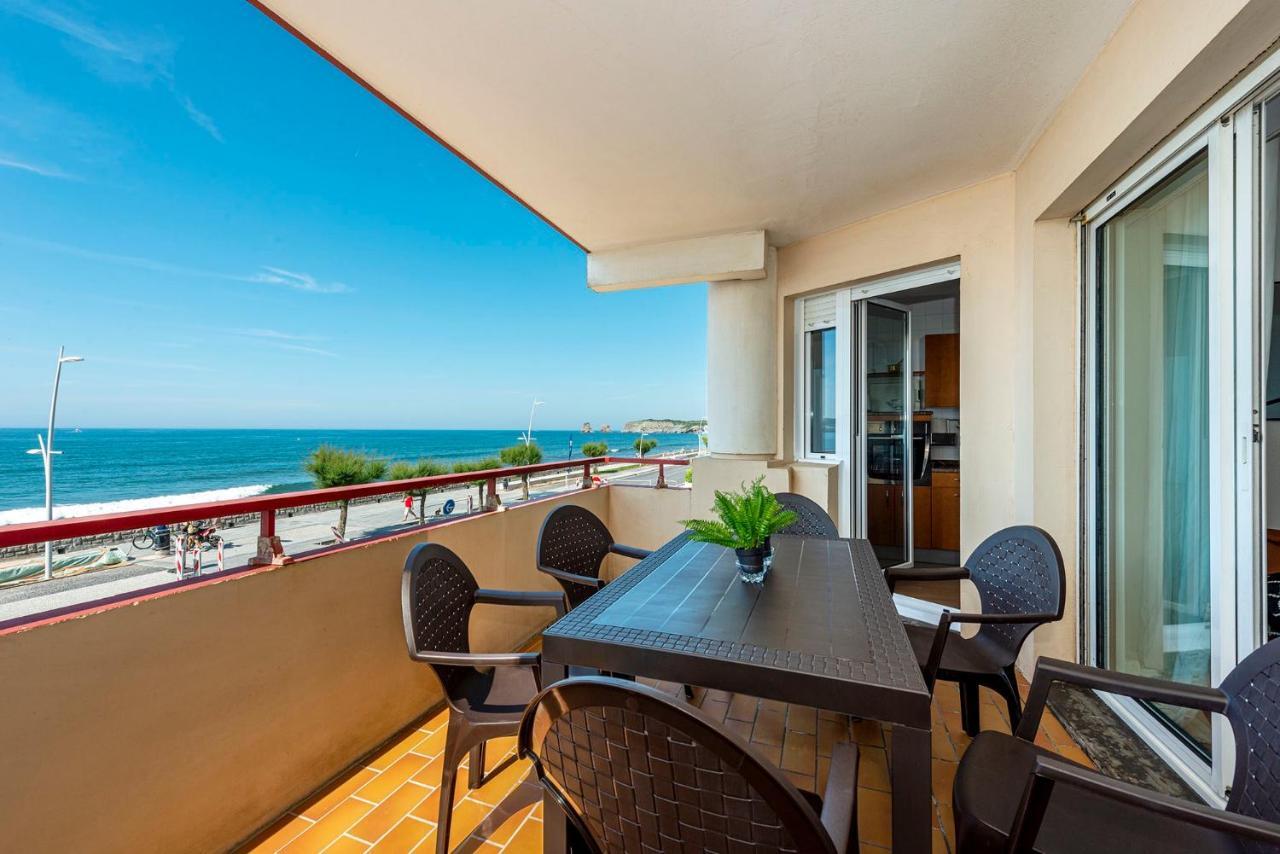 Piso en alquiler primera línea de playa Hendaya Exterior foto